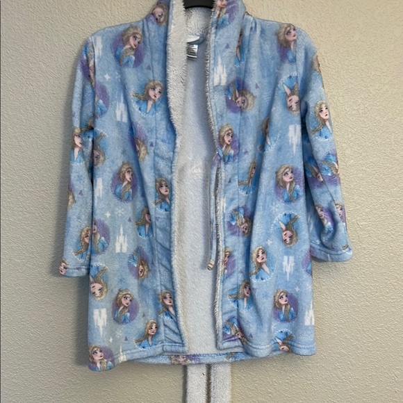 Frozen Themed Blue Fleece Robe - Picture 1 of 6